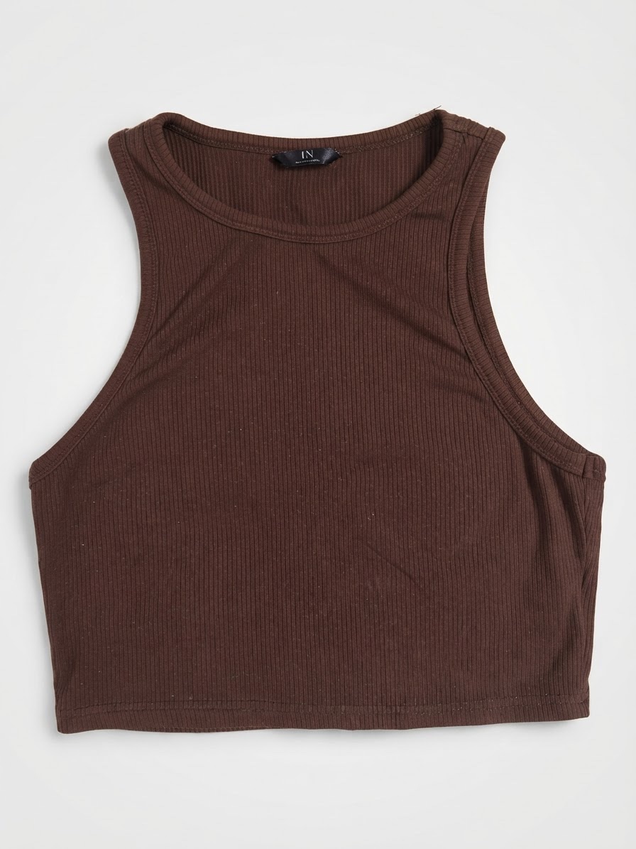 Pull marron 