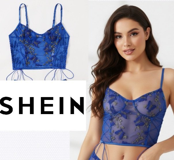 Haut/Crop top lingerie 
