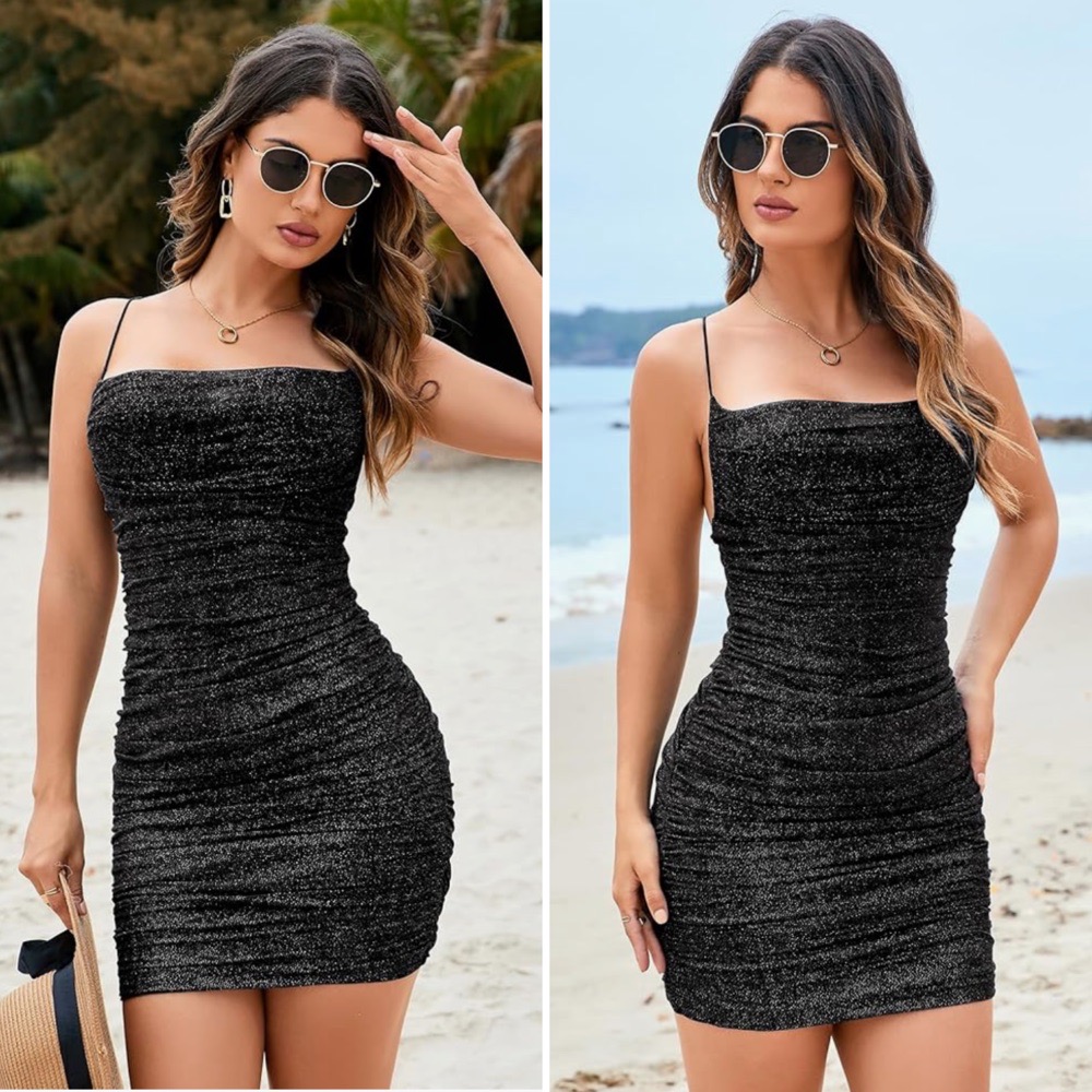 Robe pailletée