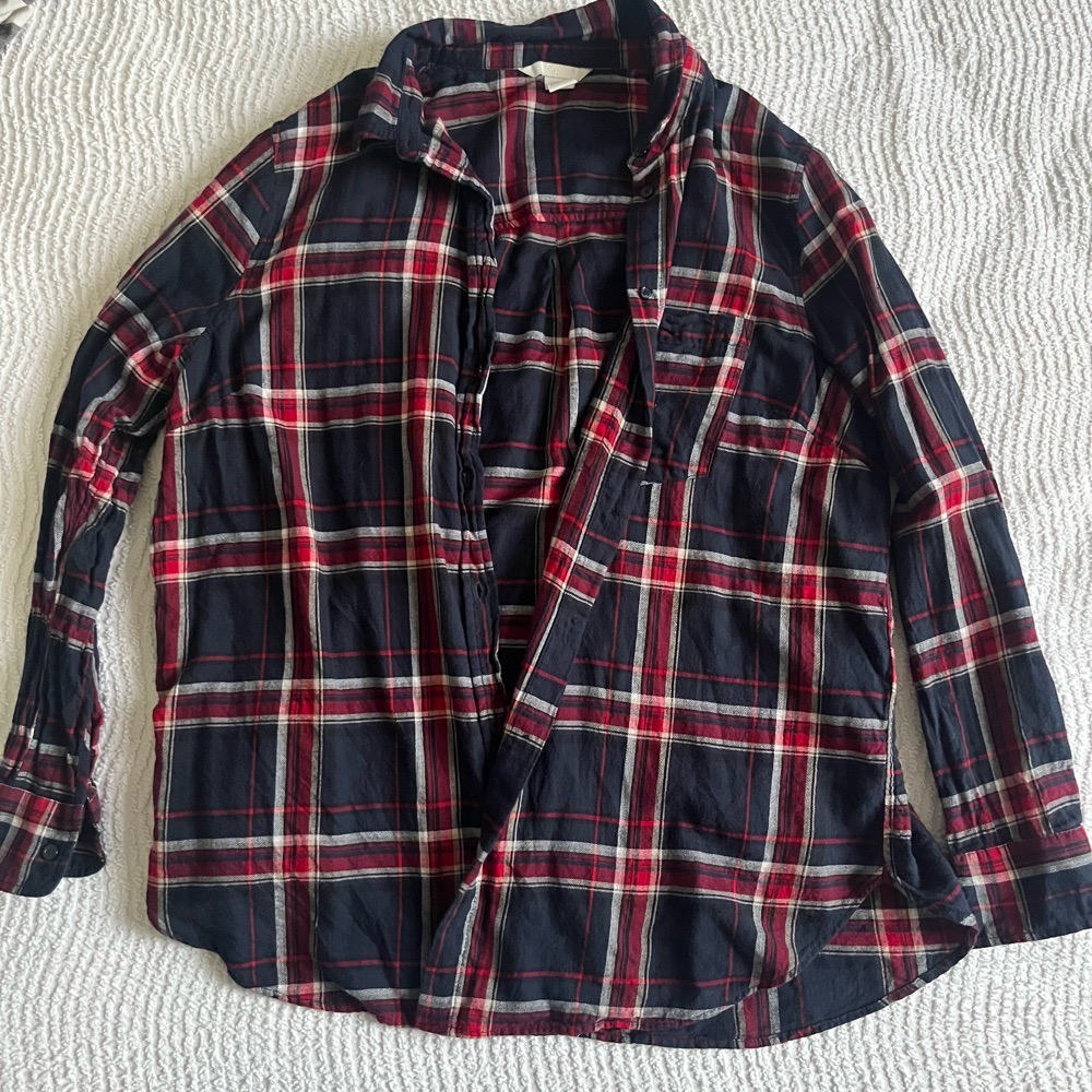 Flannel bleu rouge