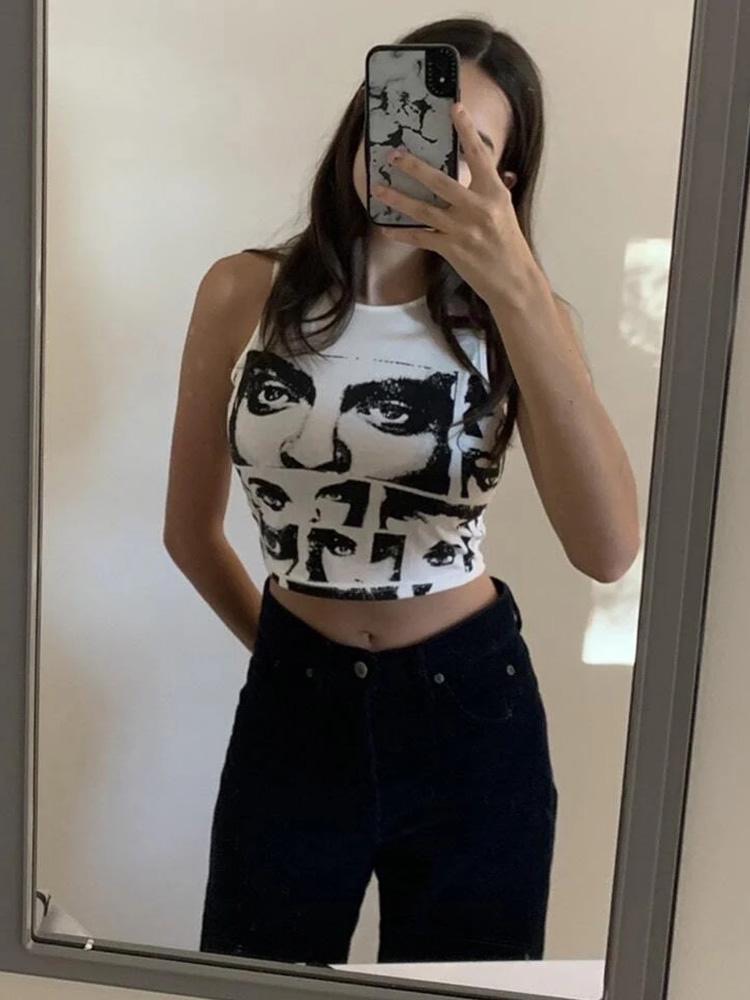 Graphic top