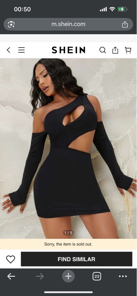 Robe noir