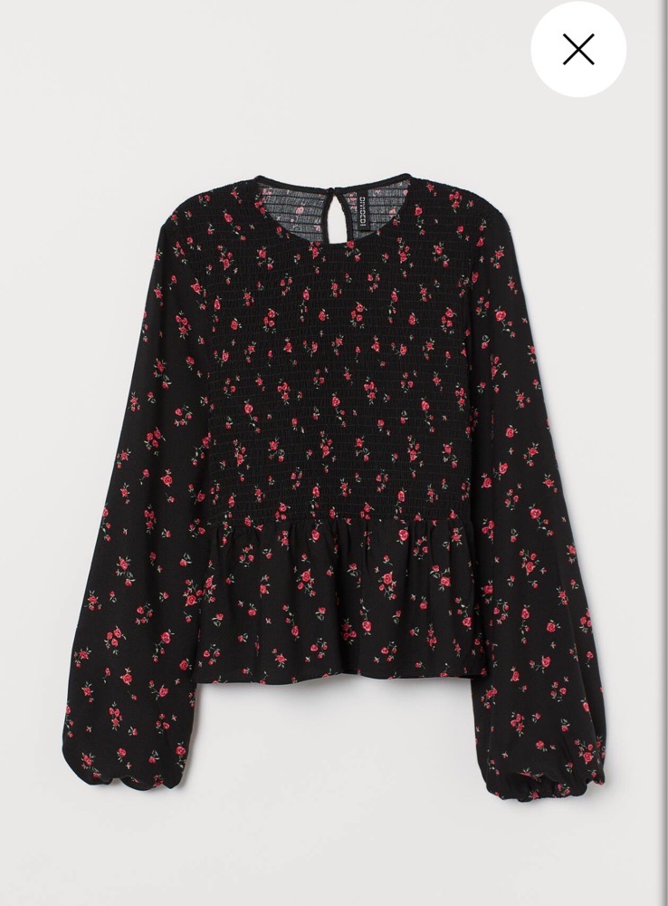 Chemise fleuri