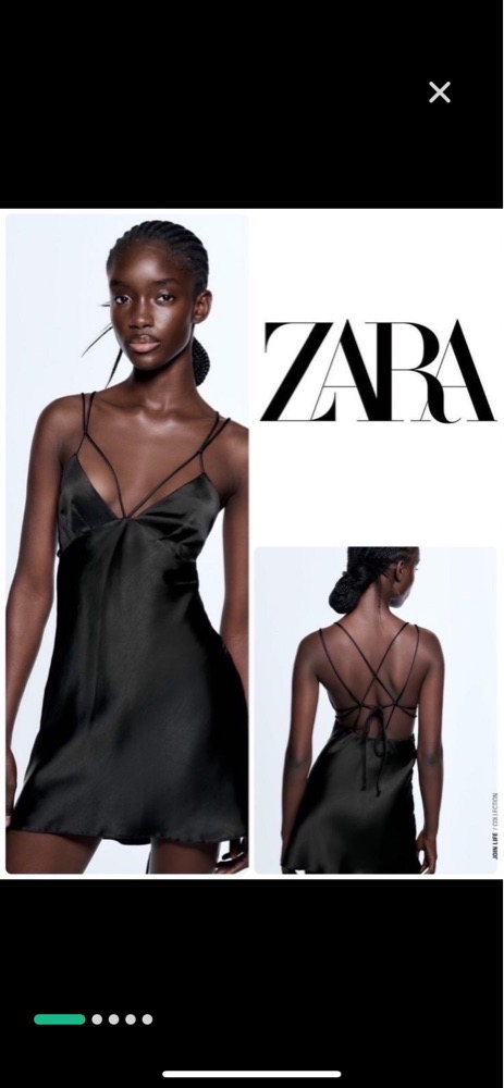 Robe soiree zara