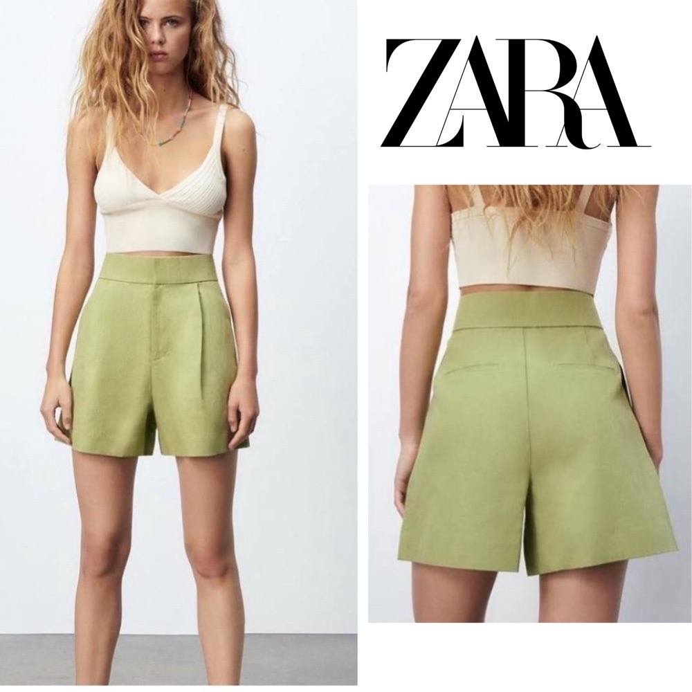 Short vert zara