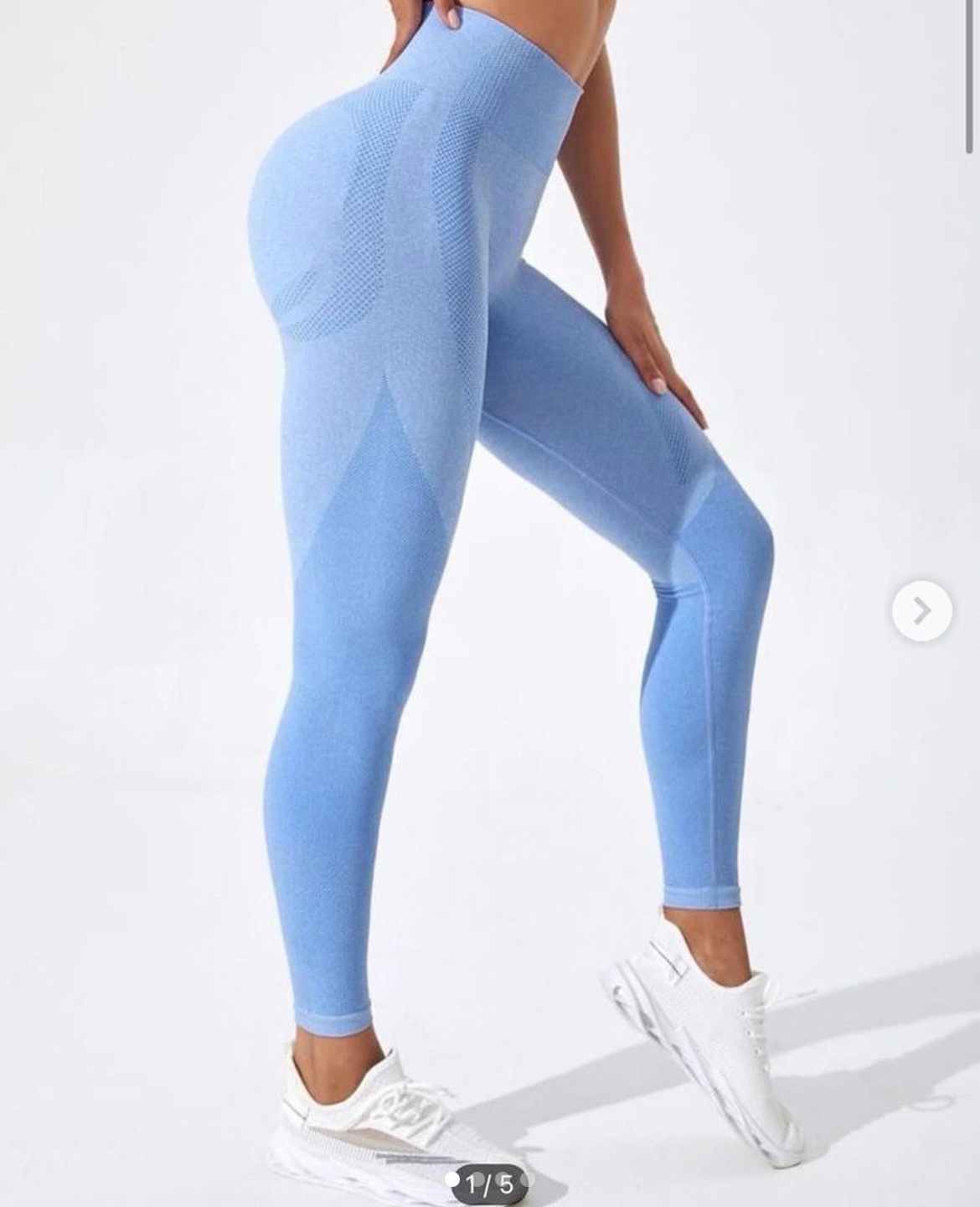Leggings bleu ciel