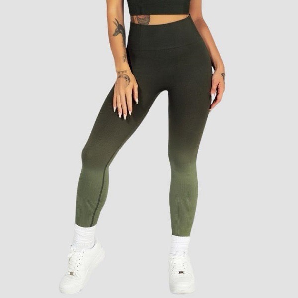 Green leggings