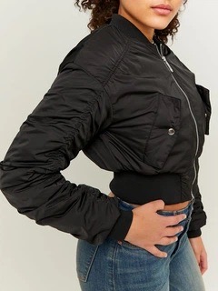 Bershka cropped bomber