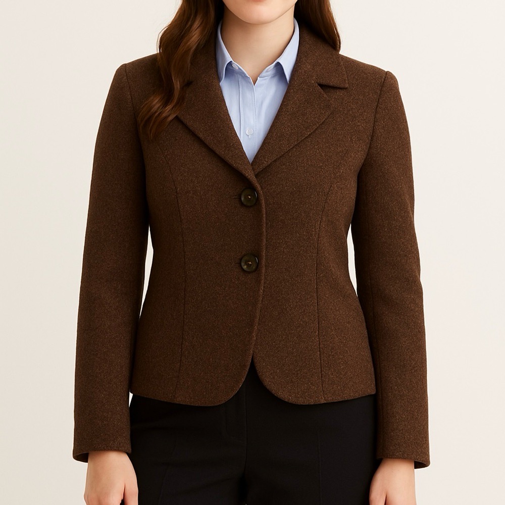 Brown blazer