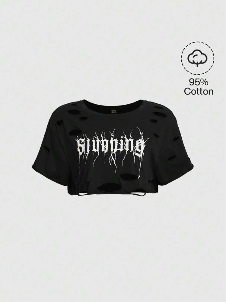 Gothic emo top