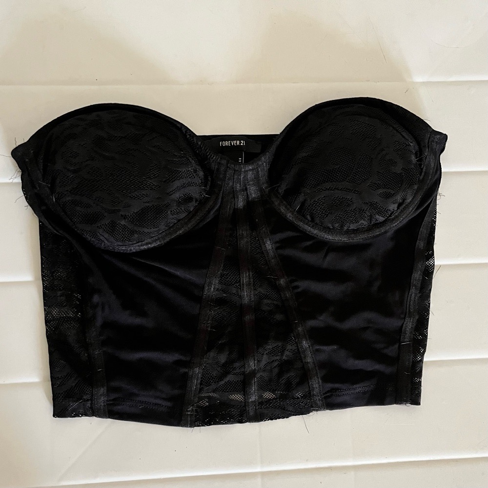 Corset style top