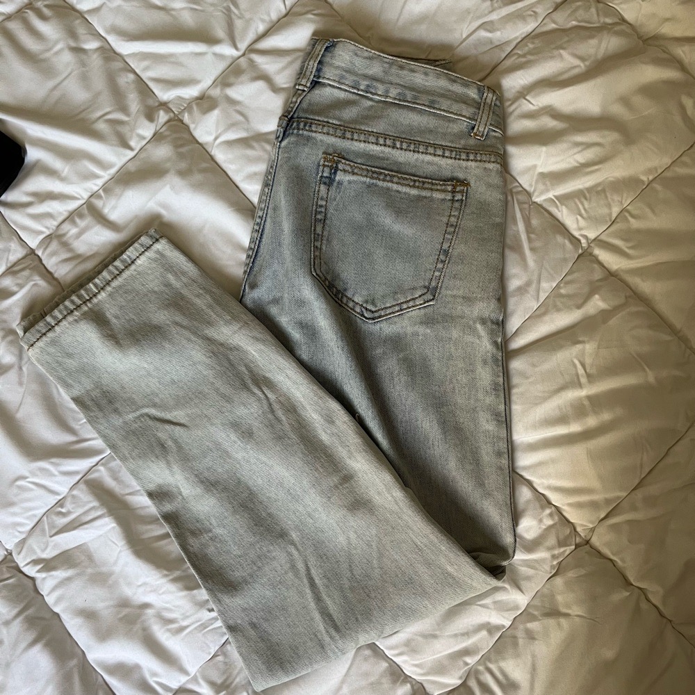 Ripped shein mom jeans