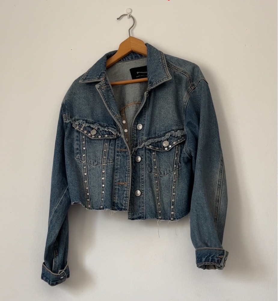 Jean jacket strasivaruis