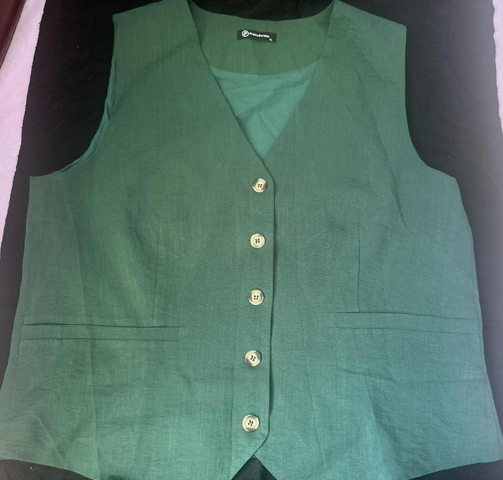 Veste verte tendance 