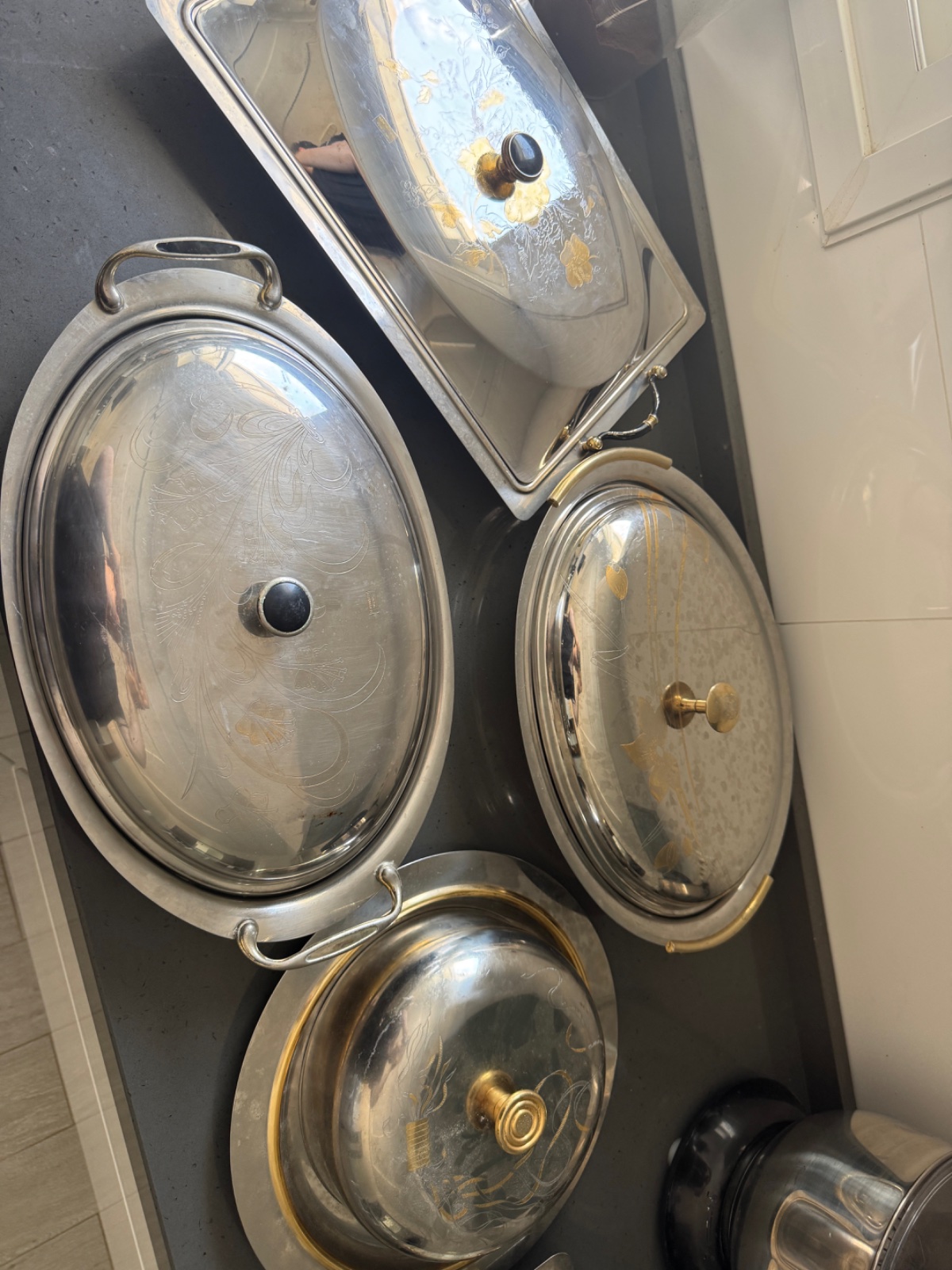 Des inox vintage 