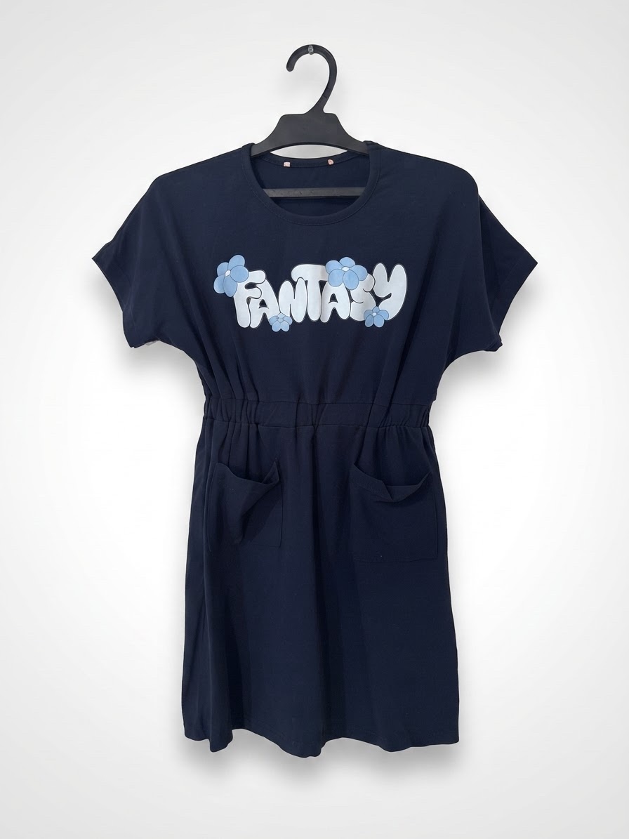 Robe bleue