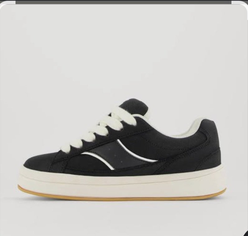Basket noir et blanc 