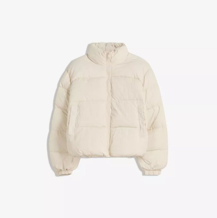 Doudoune blanc bershka neuf