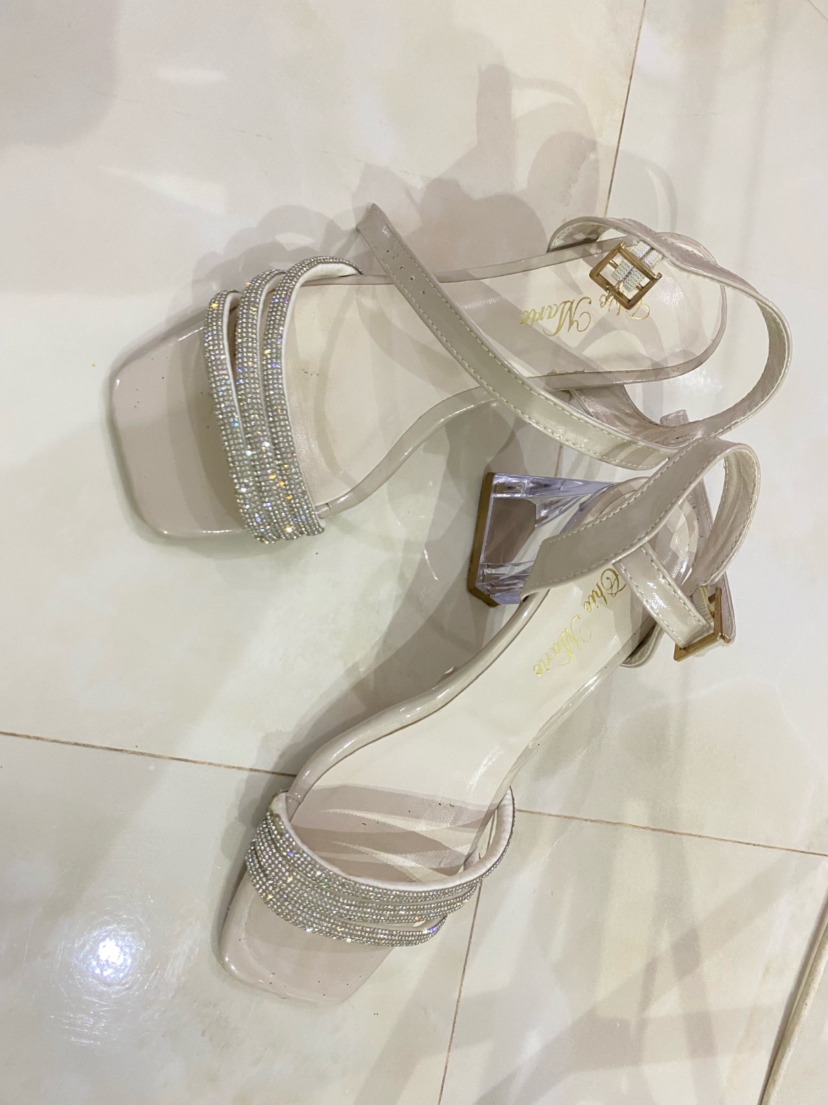 Escarpin beige 