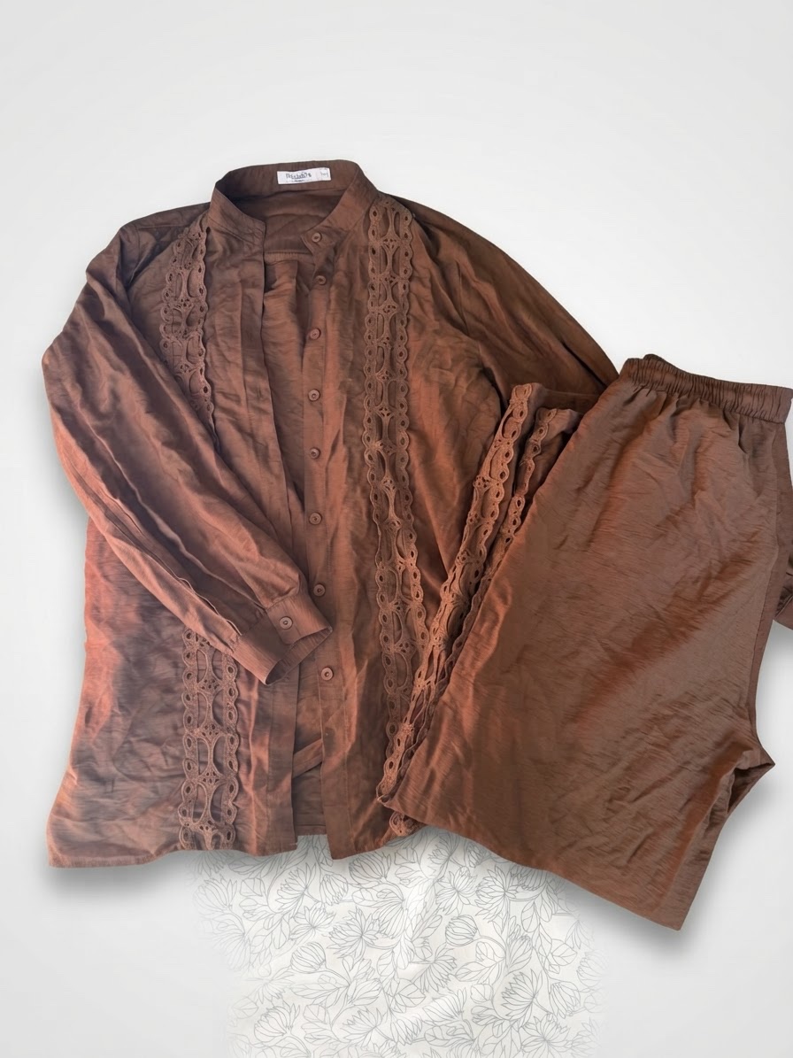 Set marron kamraya 
