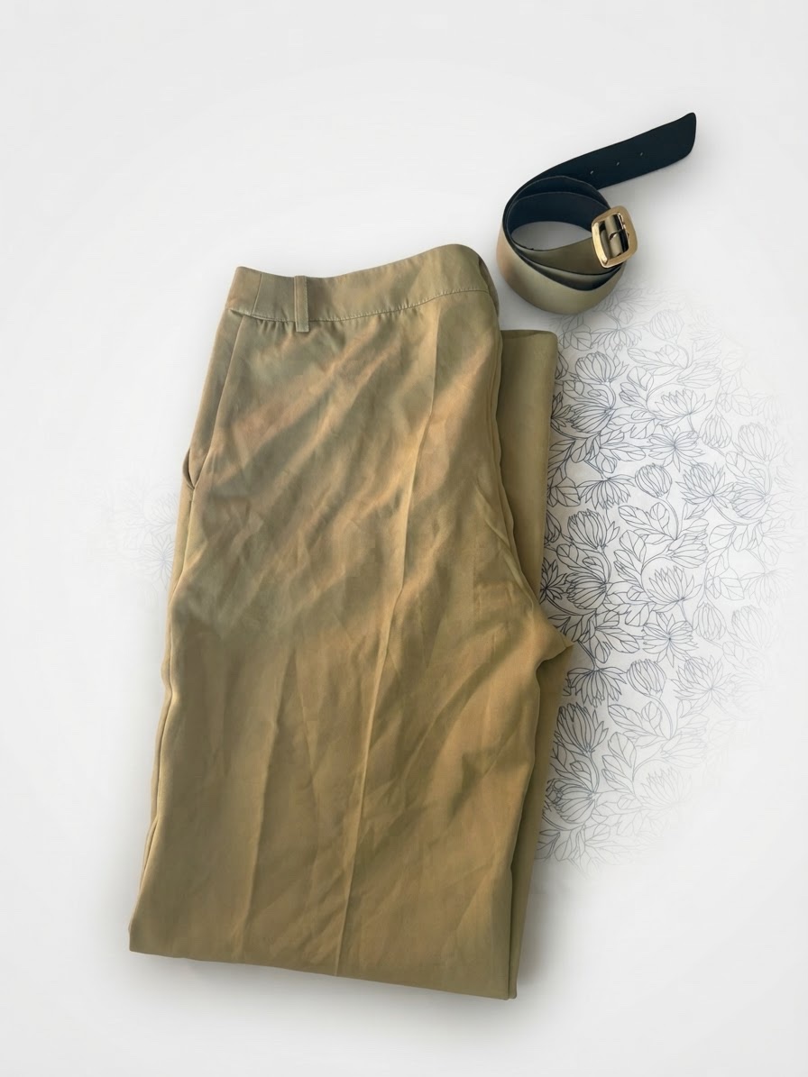 Pantalon avec ceinture 