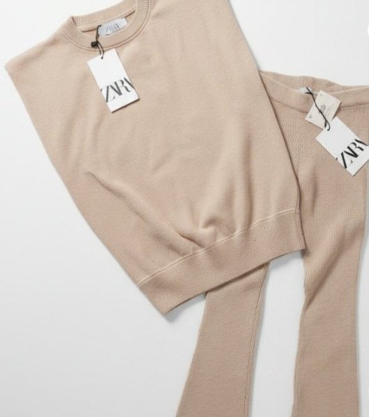 Ensemble zara avec tickets