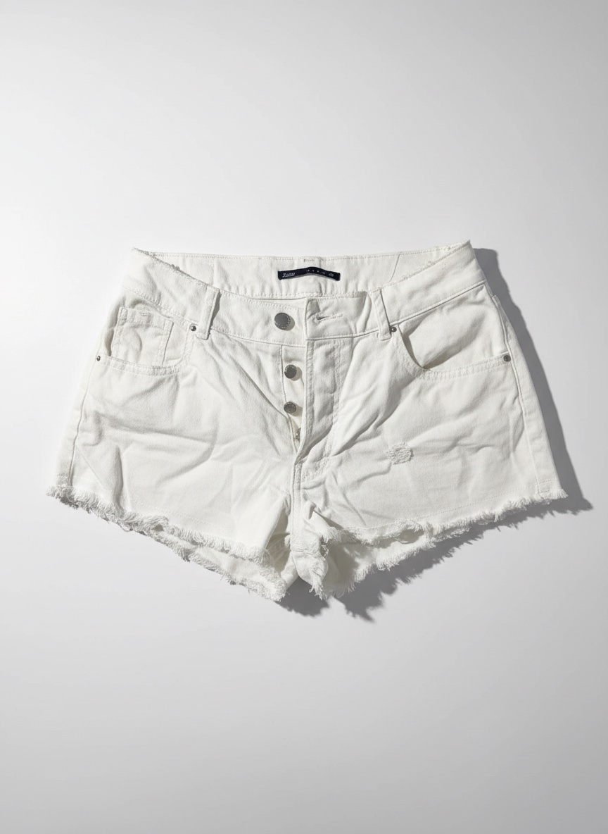 Short blanc 