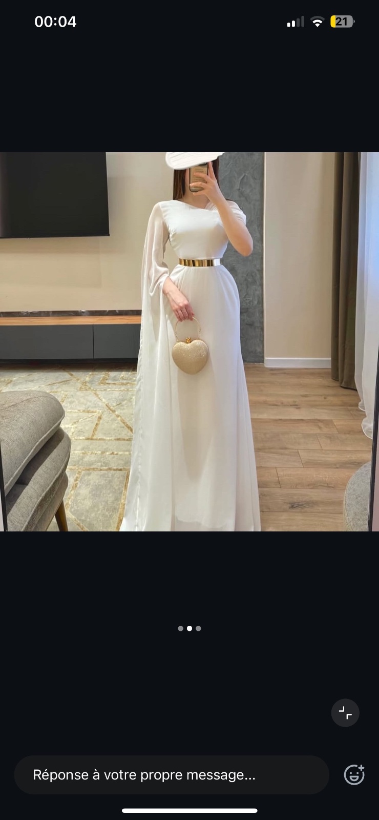 Robe blanche 