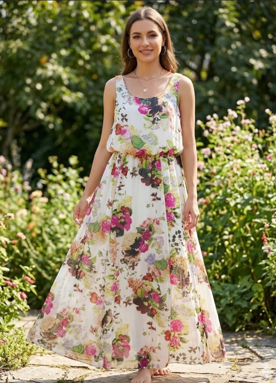 Robe fleure