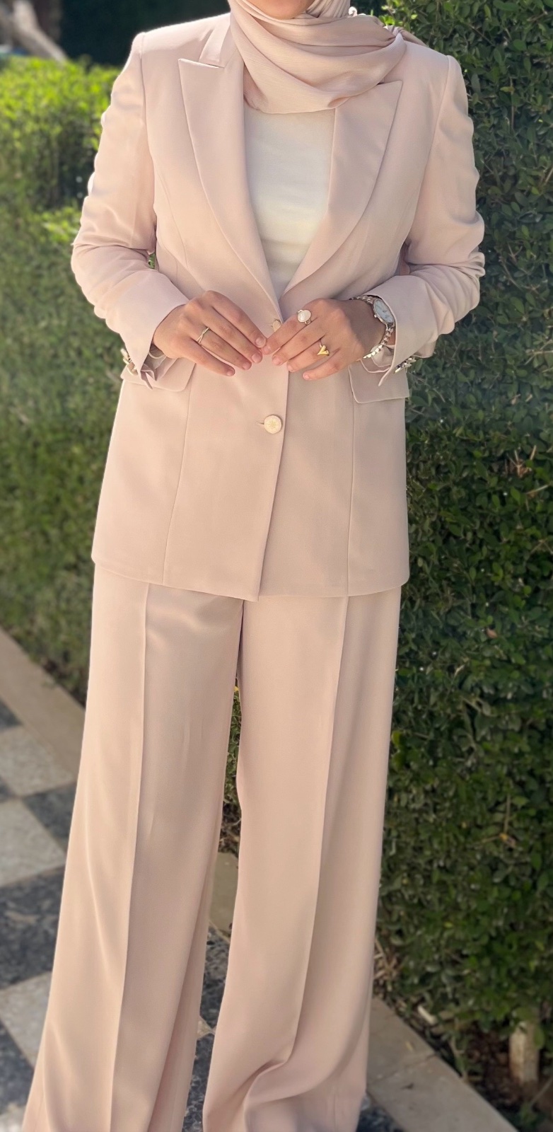 Ensemble blazer pantalon femme 