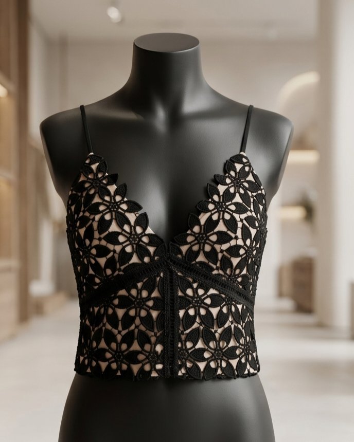 Top en dentelle chic - Marque Internationale River Island