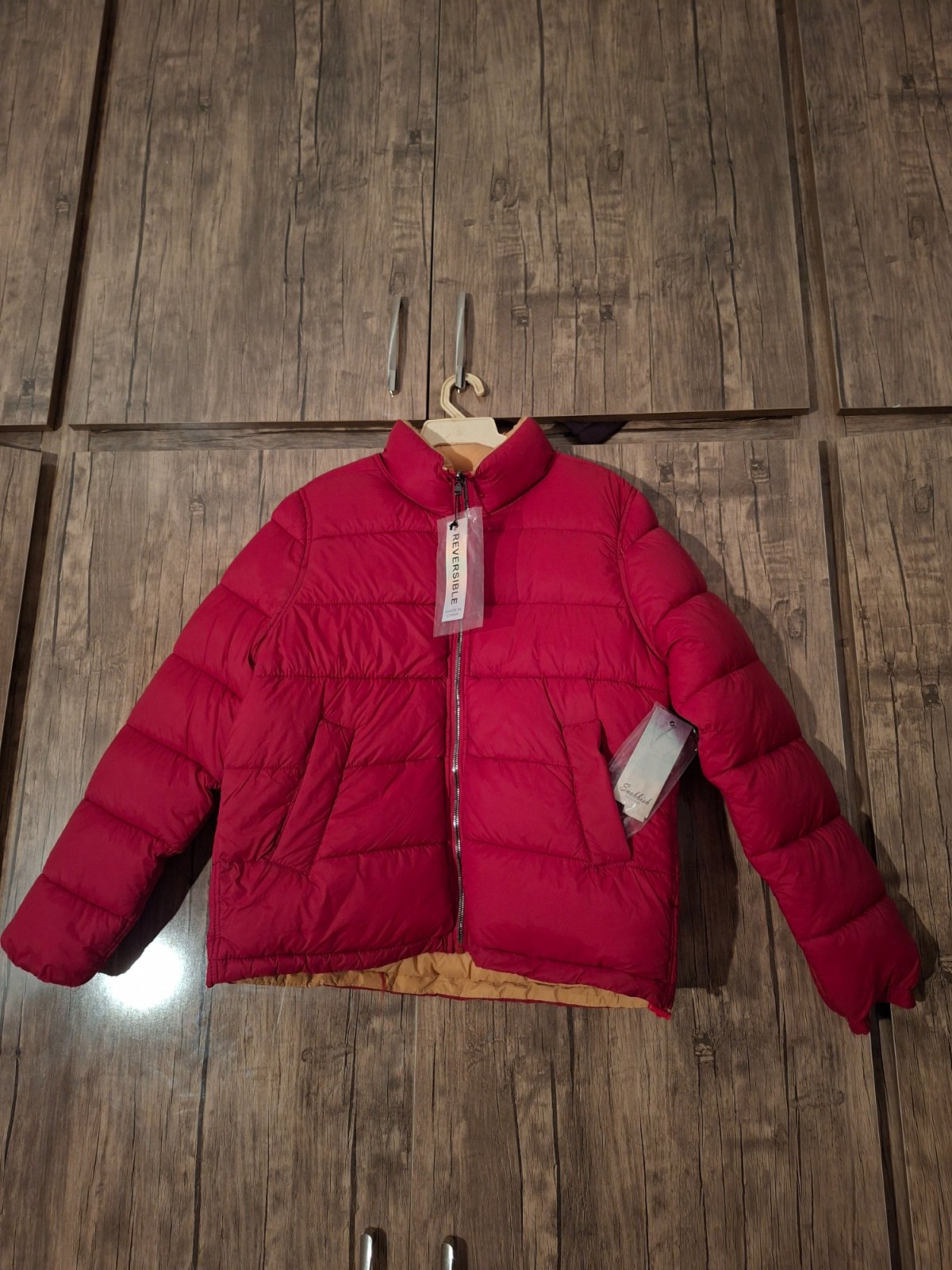 Doudoune rouge fuchsia – Chaude et élégante ❤️