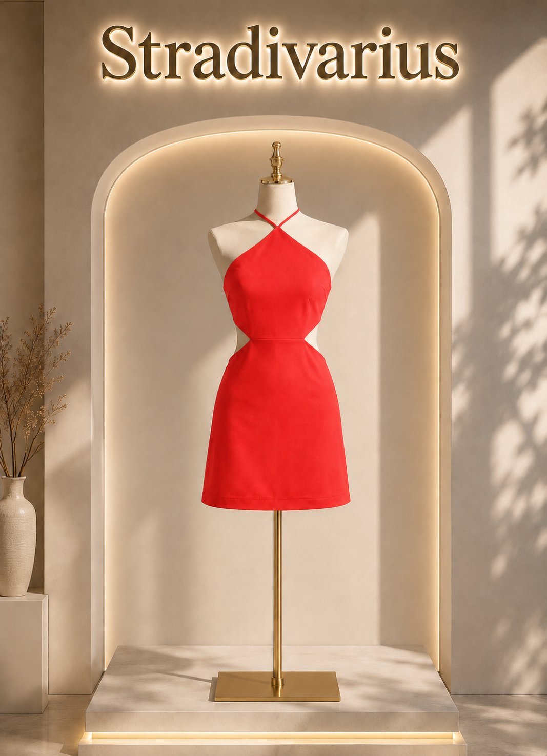 Robe Cut-Out Stradivarius