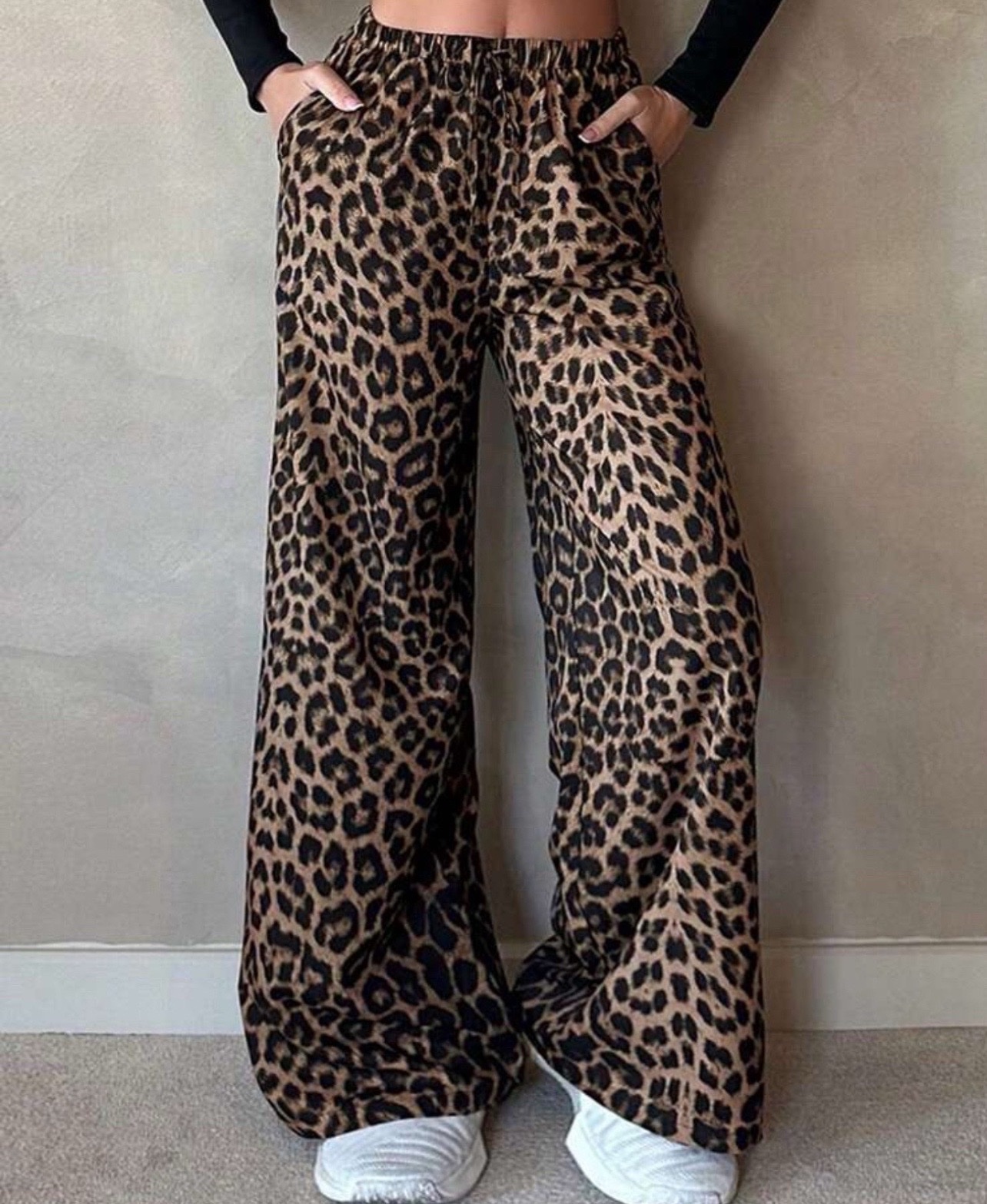 Leopard pants jamis portè