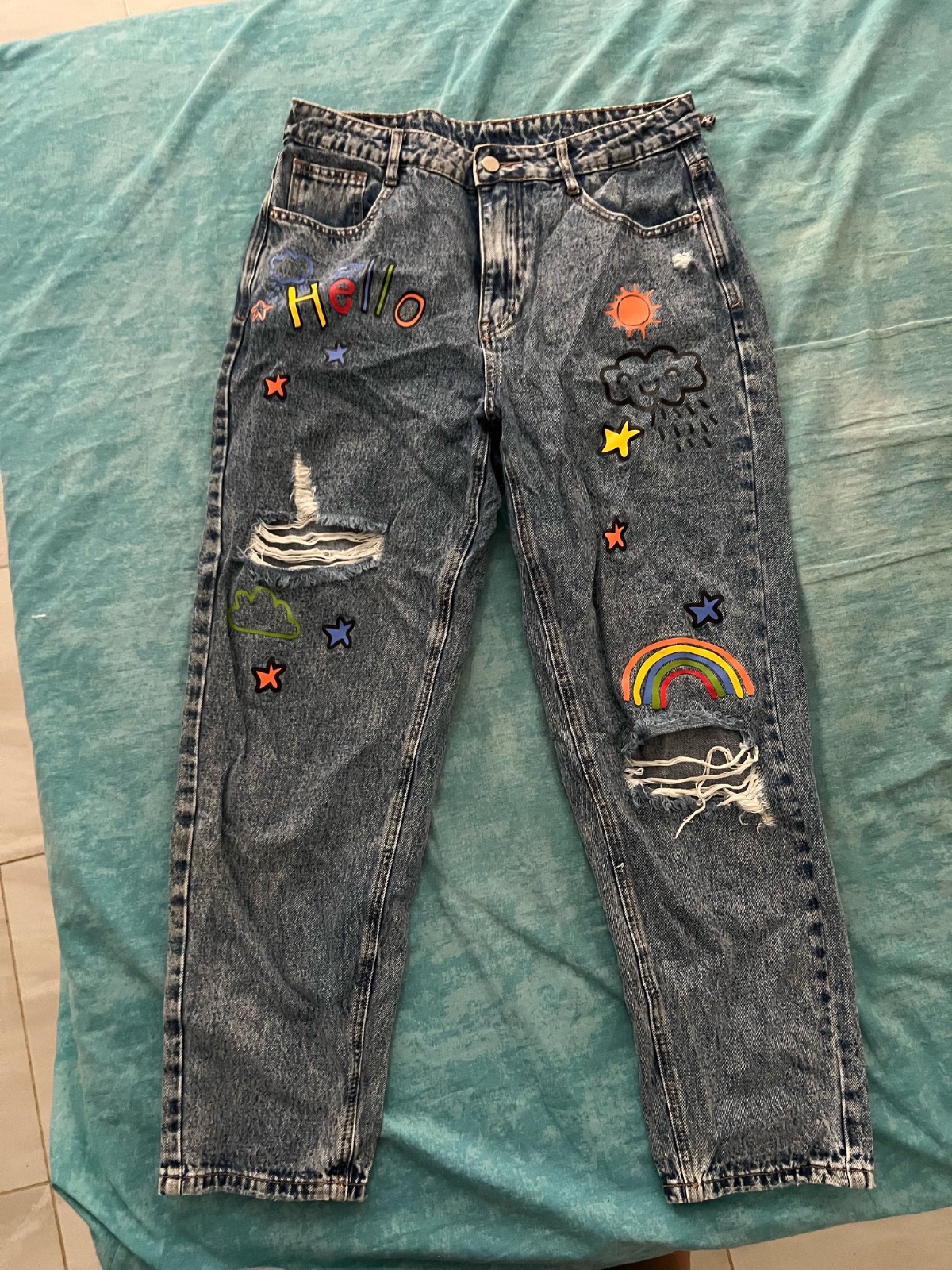 Pantalon taille L 