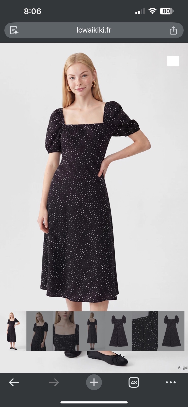 Robe lcwkiki jamais portee