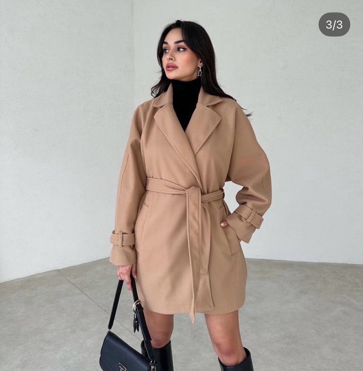 Manteau camel 