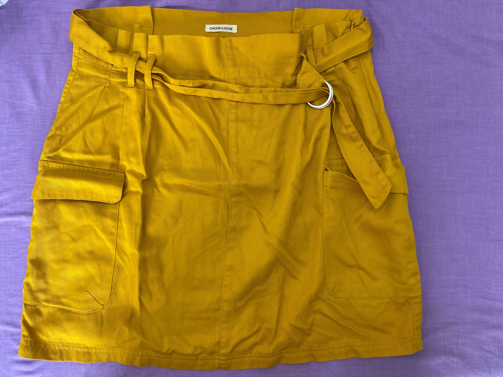 Mini jupe jaune 