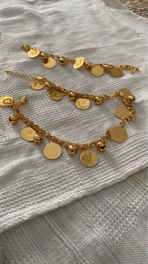 Bracelet lira plaqué or