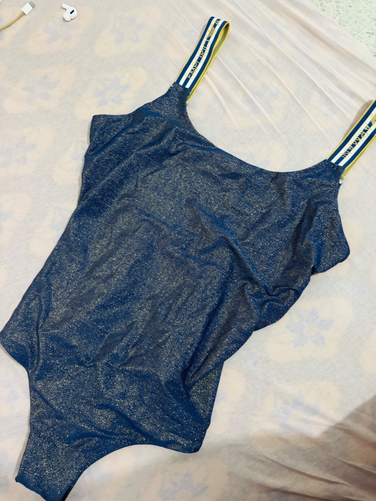 Mailllot/Body suit pailleté Emporio Armani
