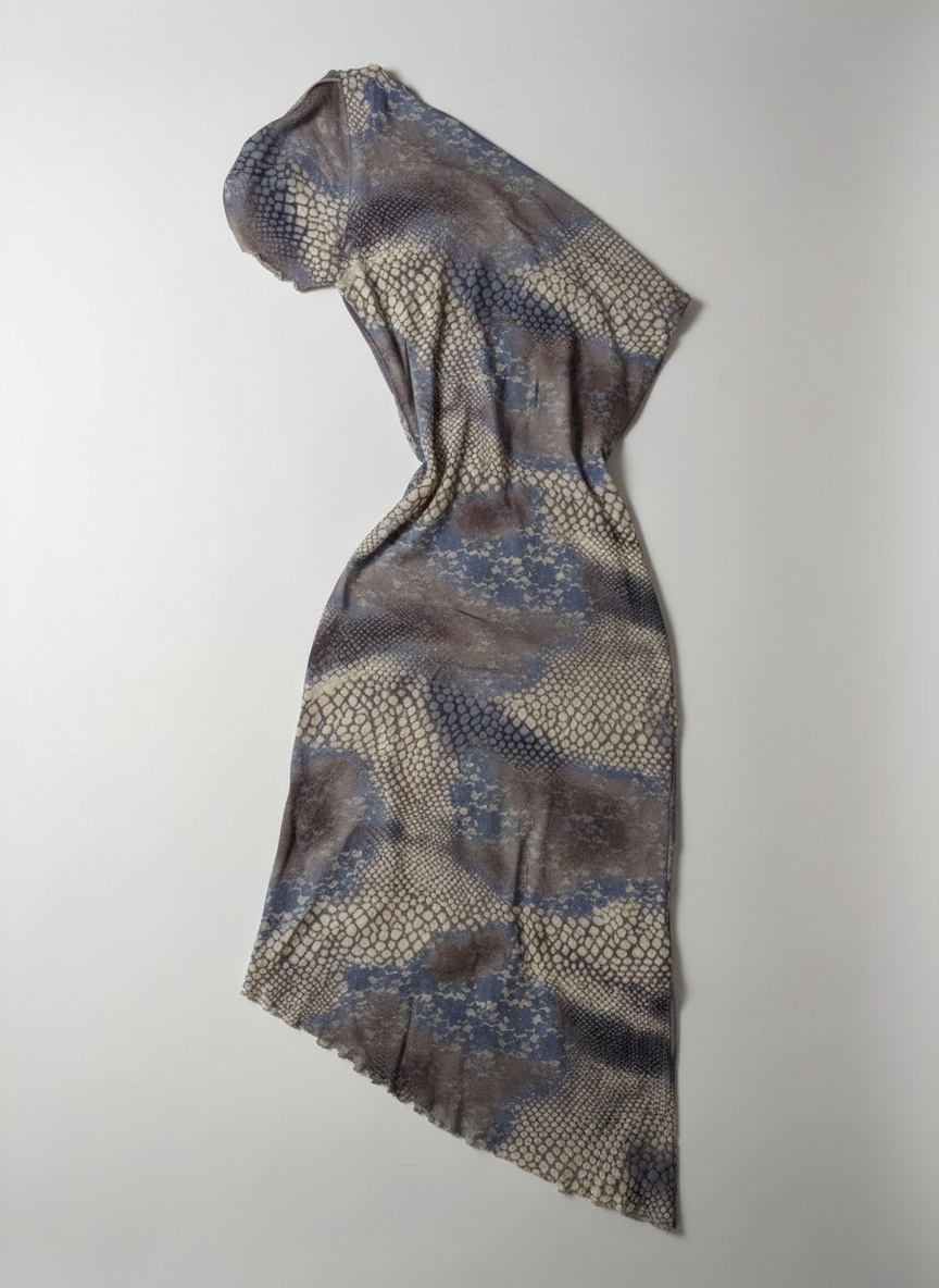 Asymetric dress