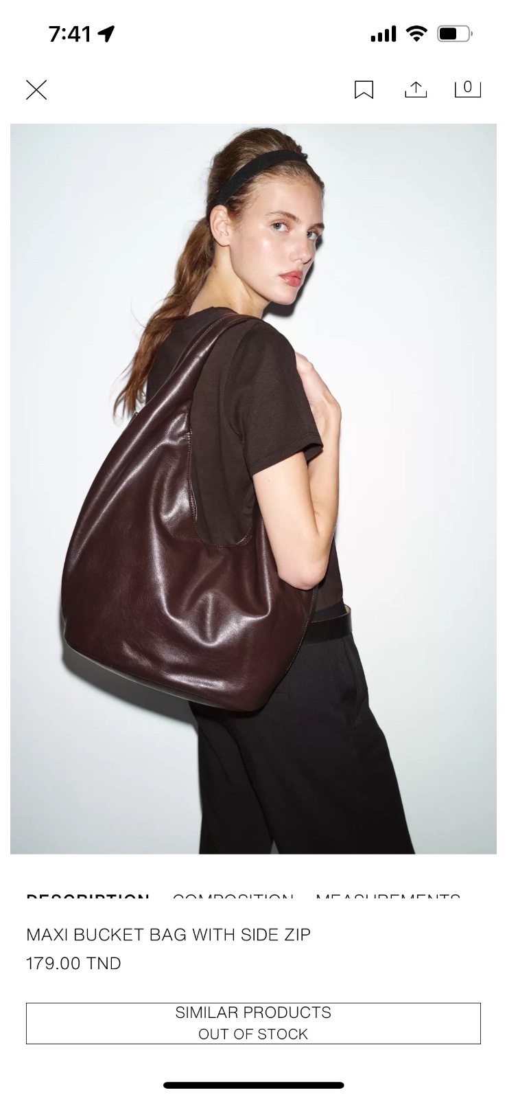 Sac de chez Zara