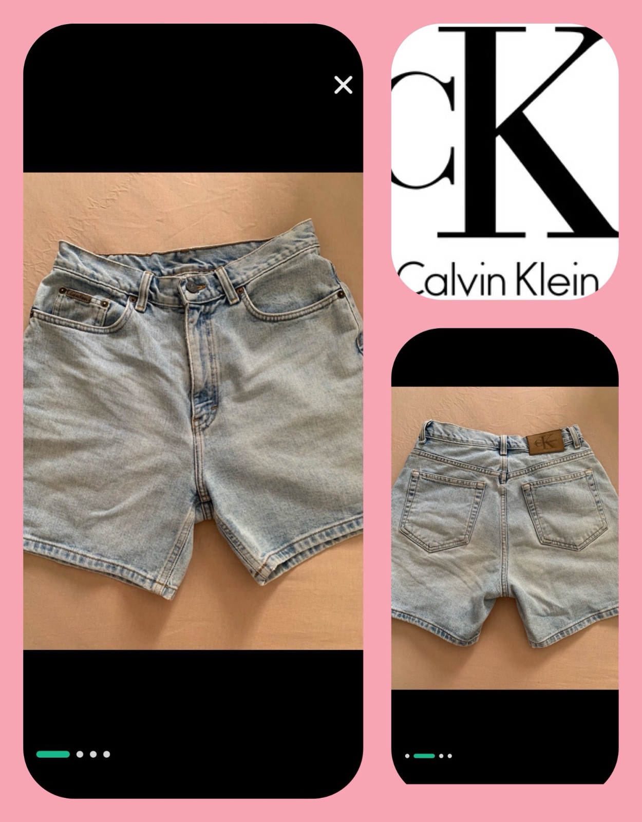 Short  djean CK pour femme 