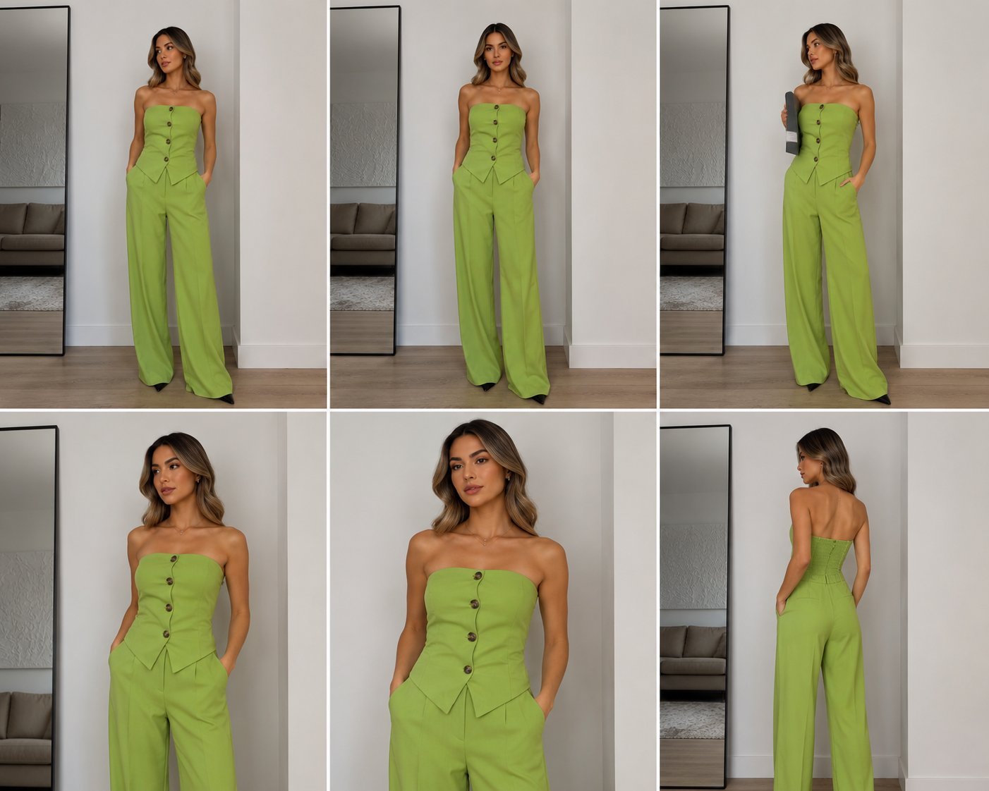 Set de 2 pieces: haut et pantalon