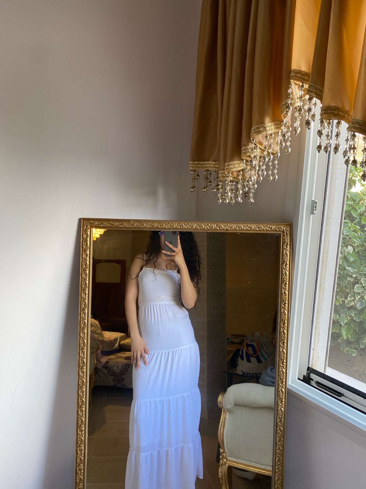 Robe blanc