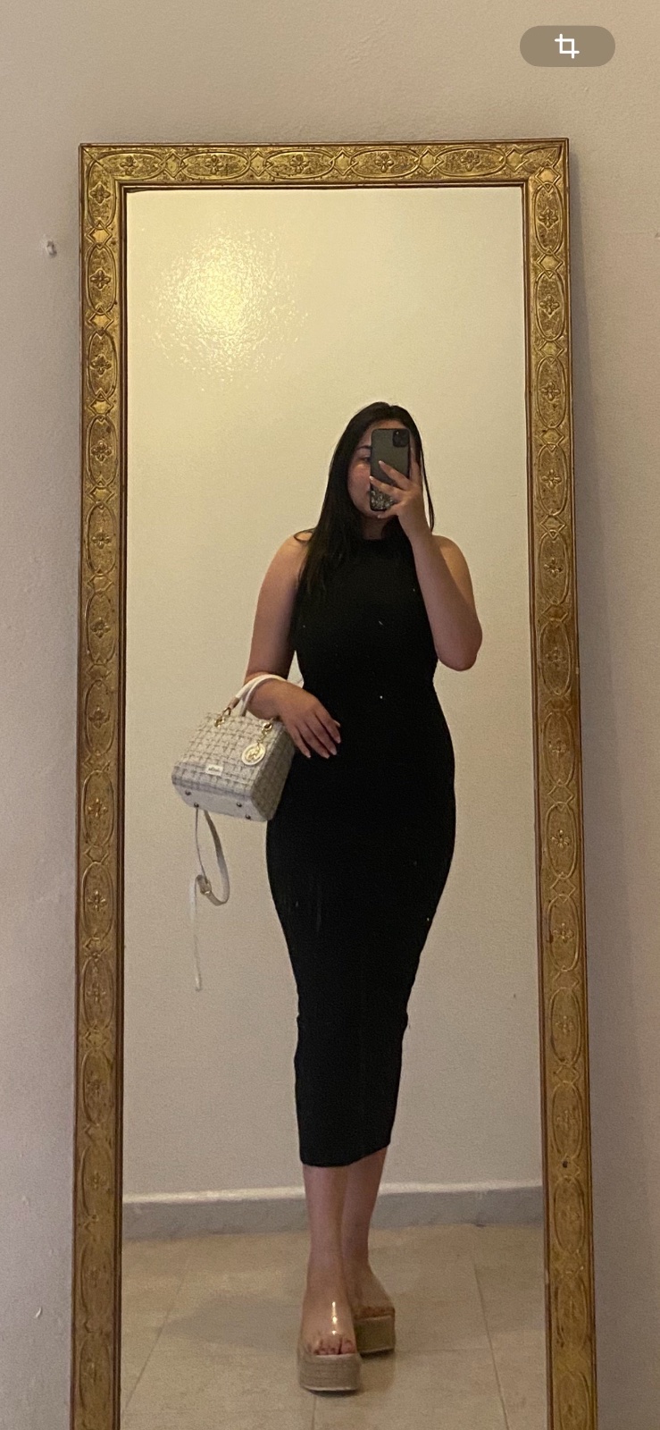 Robe noir shein