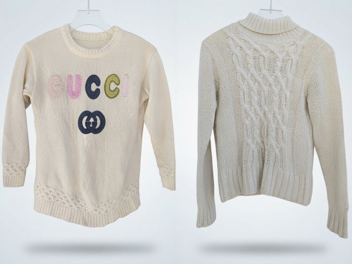Lot de 2 pull d'hiver fille de 9-10ans
