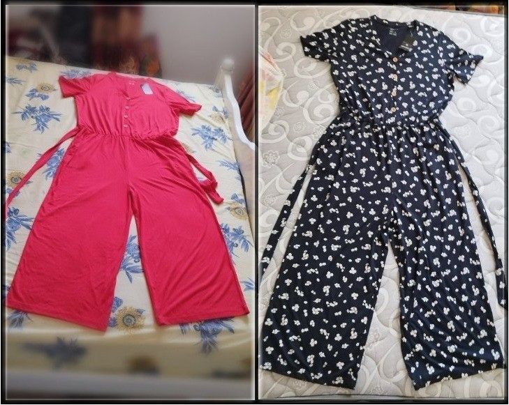 2 Combinaisons manches courtes de la marque ESMARA 🇫🇷 taille 42/44