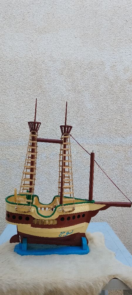 Statue décoration bateau Nouh 