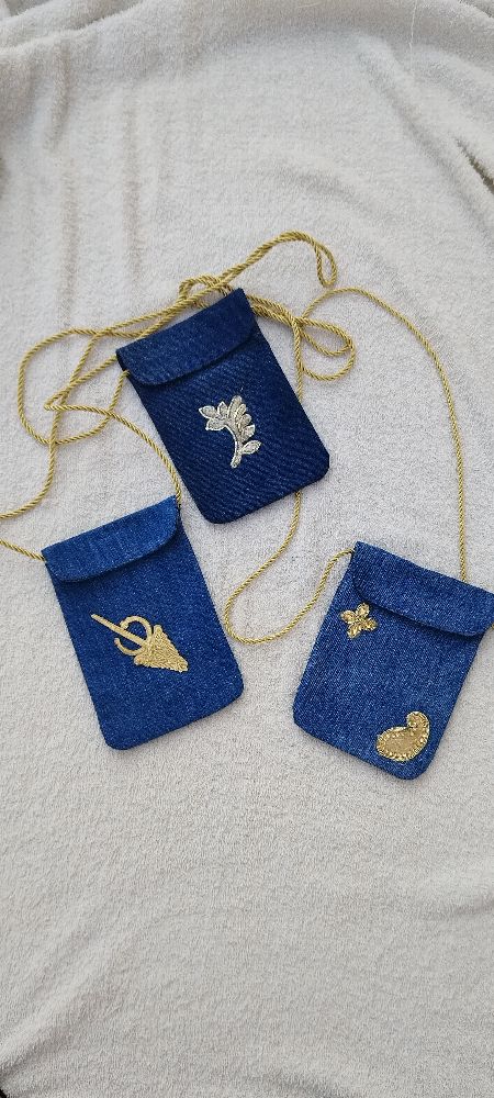 Sac à bandoulière Djean chic taille d'un smartphone